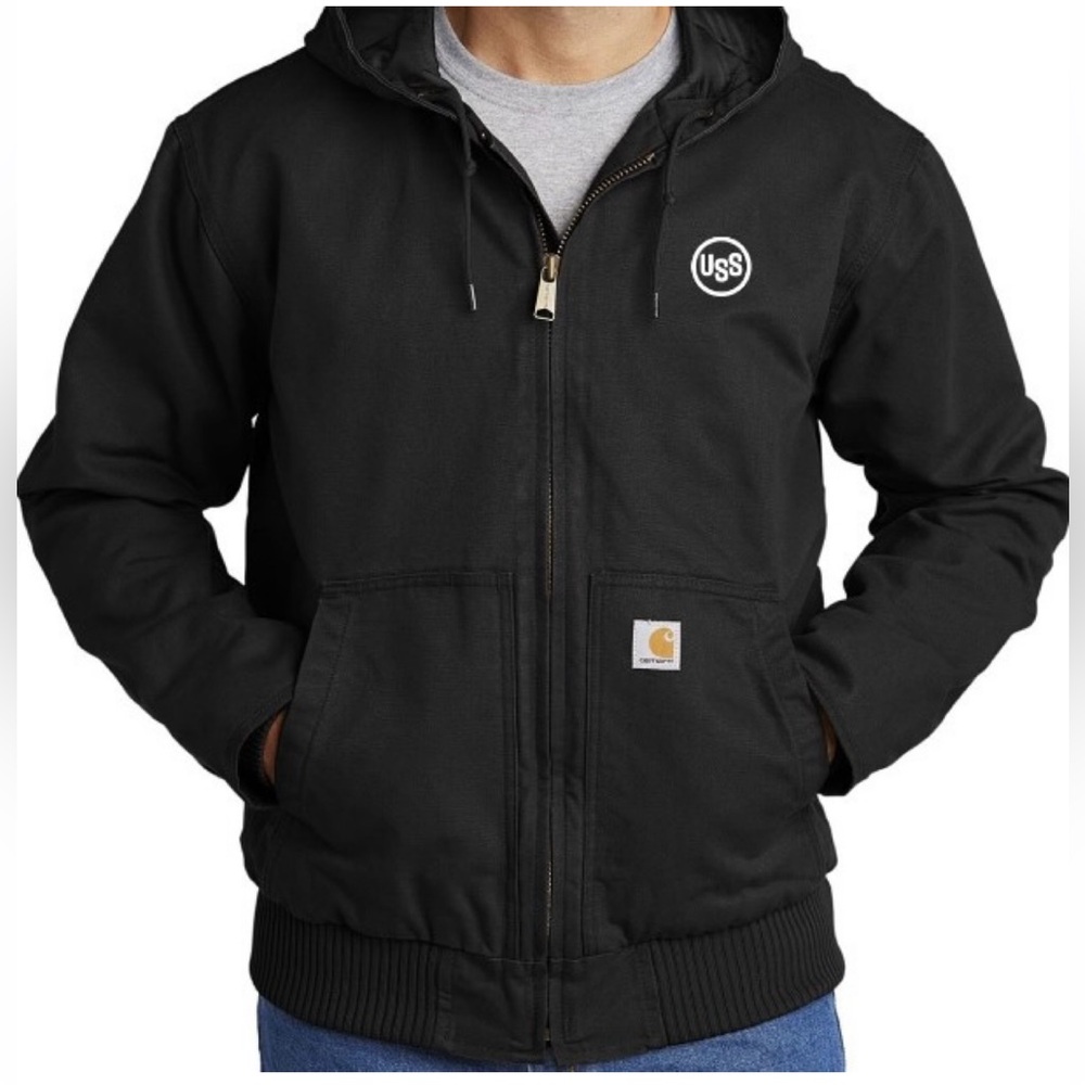 Carhartt loose fit Jacket, USS, US Steel logo